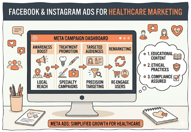 Facebook and Instgram Ads for Healthcare Marketing