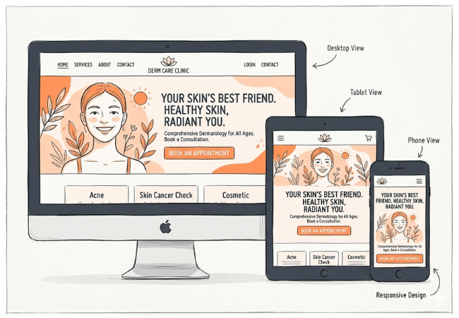 HappiMed Healthcare Websites