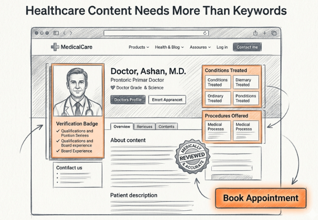 Healthcare SEO need more than Keywords